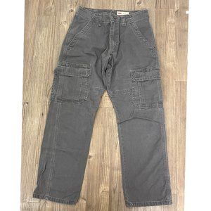 Grey Cargo Pants/ Relaxed Fit/ Unisex